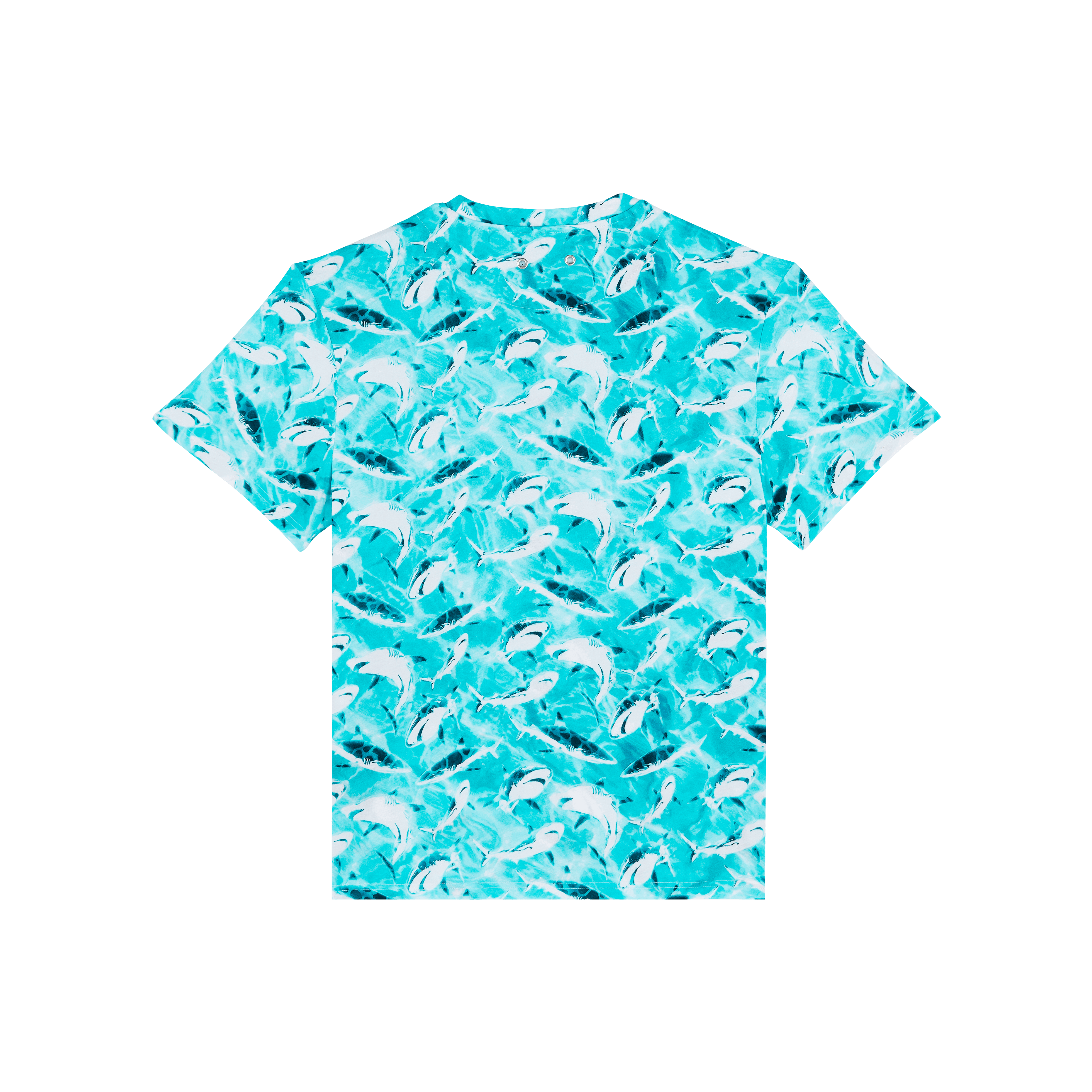 T-shirt Oversize en Coton Organique Homme Requins