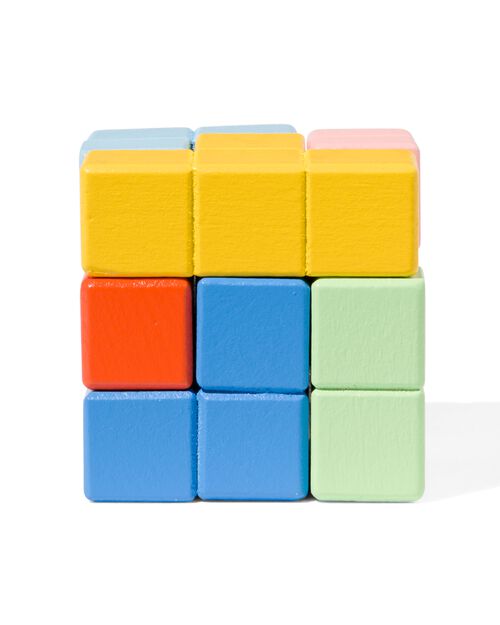 cube puzzle en bois