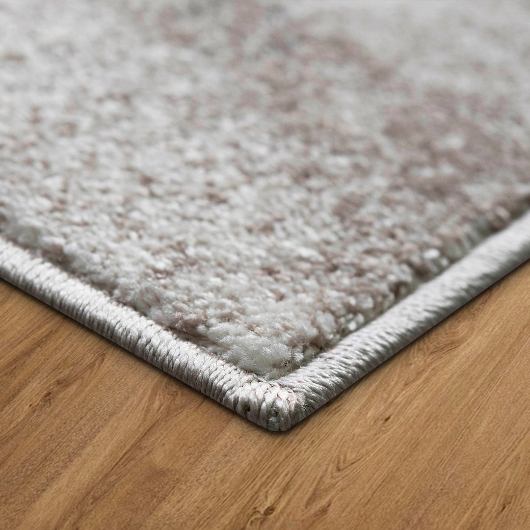 my home Teppich »Tritom« rechteckig 9 mm Höhe mit besonders weichem Flor, Kurzflor, modernes Wellen Muster