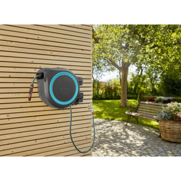 Gardena wandslangenbox Roll Up 35 meter incl tuinspuit