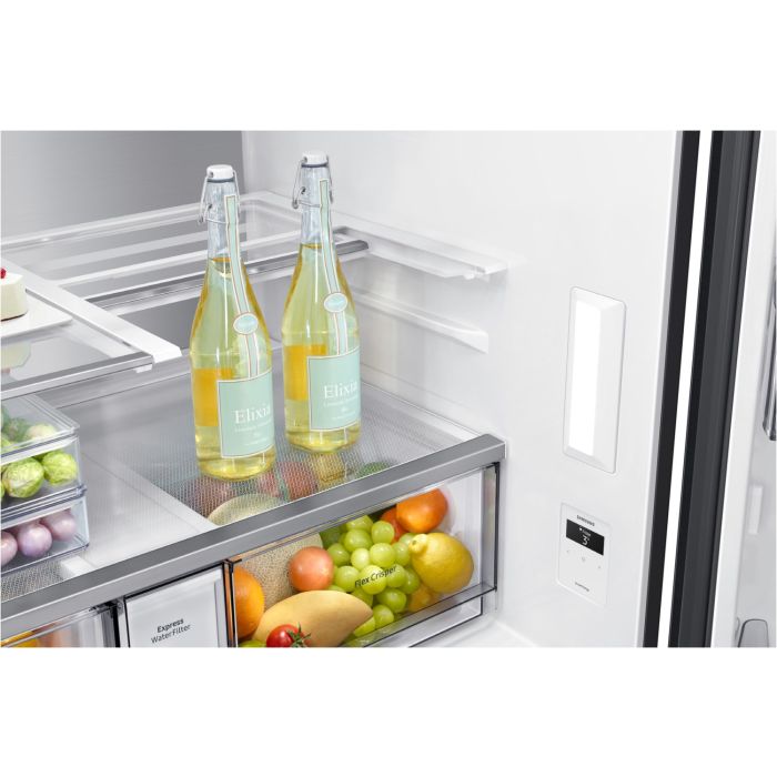 Samsung Side-by-Side RF65A967EB1/EG Black Steel - Festwasseranschluss