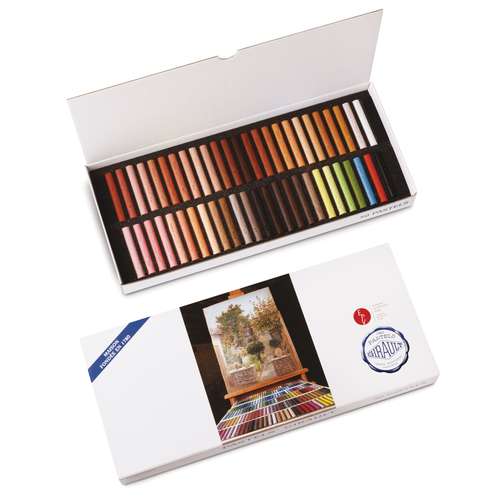 GIRAULT extrafeine Künstler-Pastellkreide 50er-Sets