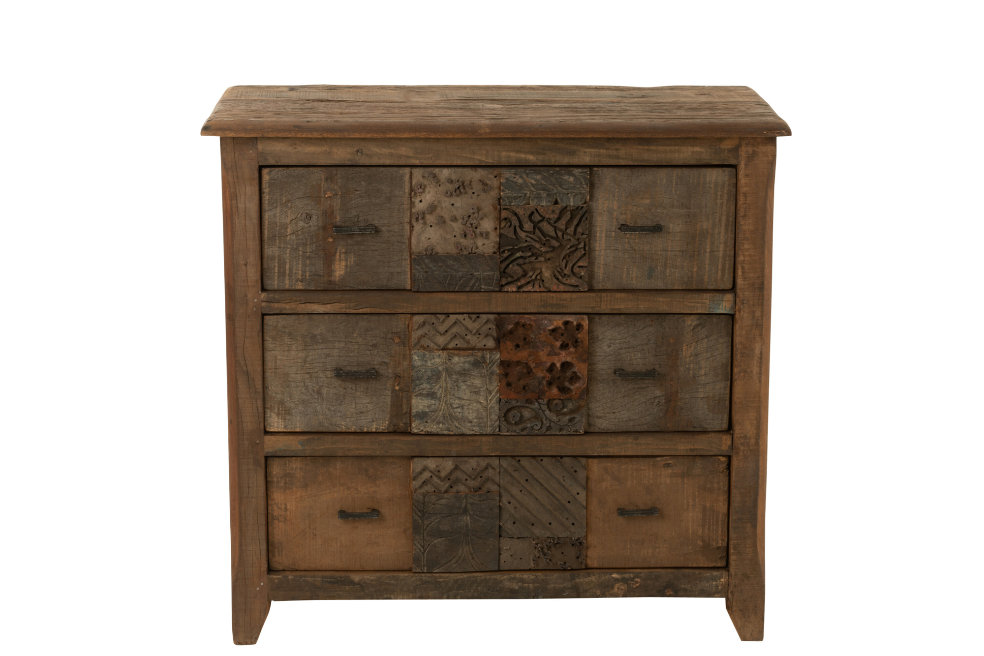 Dressoir verouderd hout bruin