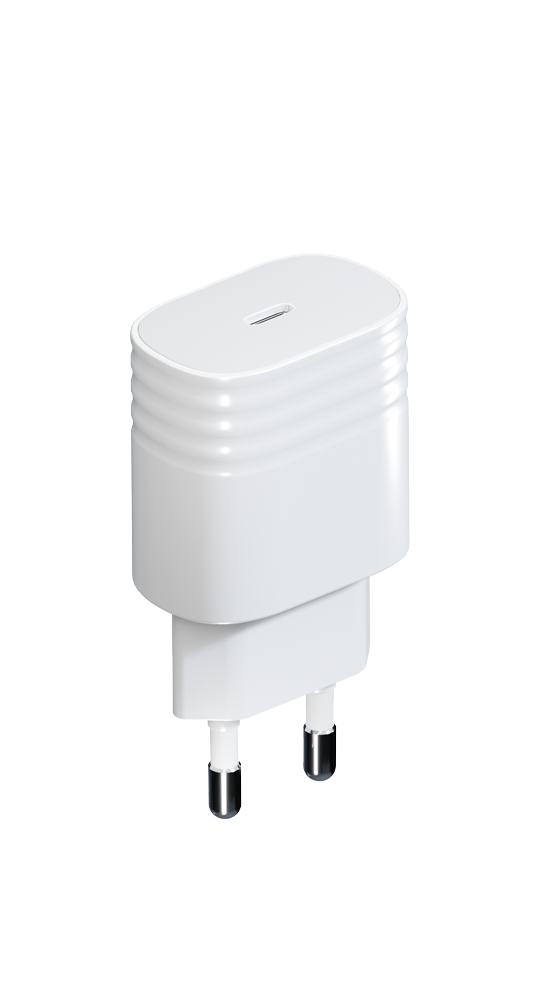 SoluM Ladezubehör Fast Charging 25W Single USB-C Weiß