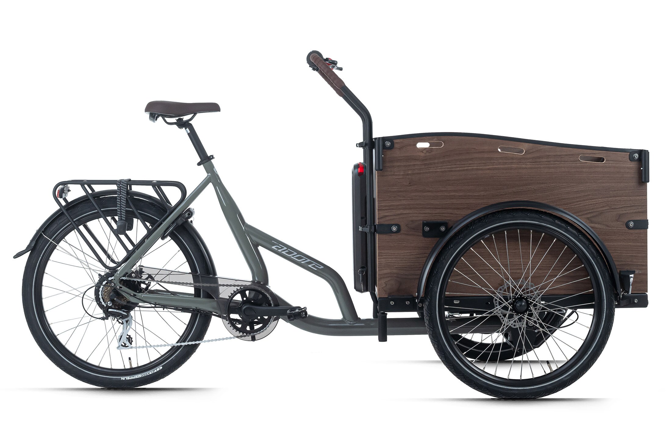 Adore Adore Cargo E-Bike Urban Deluxe grau