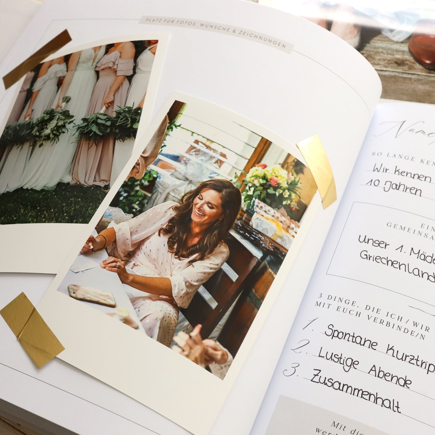 Gästebuch „Memories forever