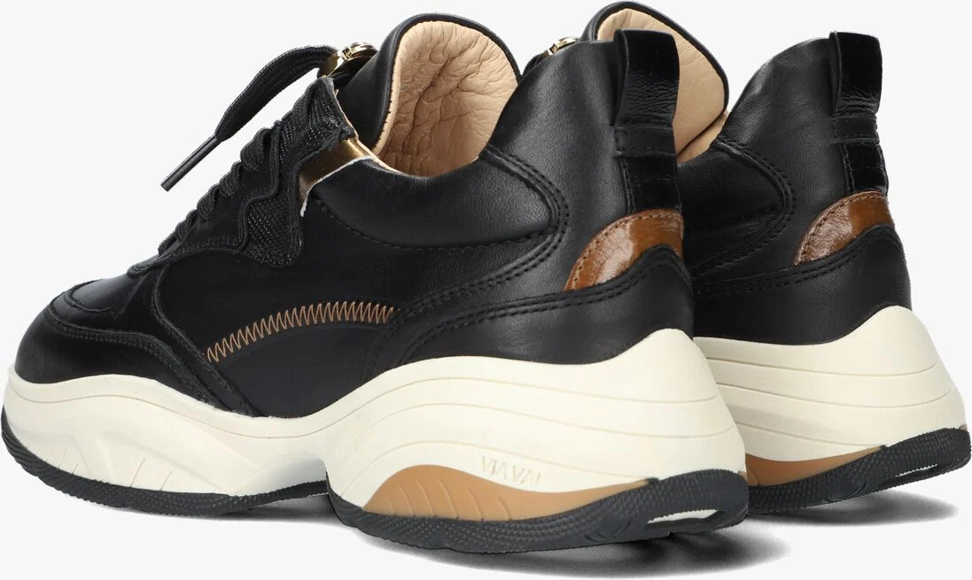VIA VAI zwarte via vai lage sneakers pepper jyll