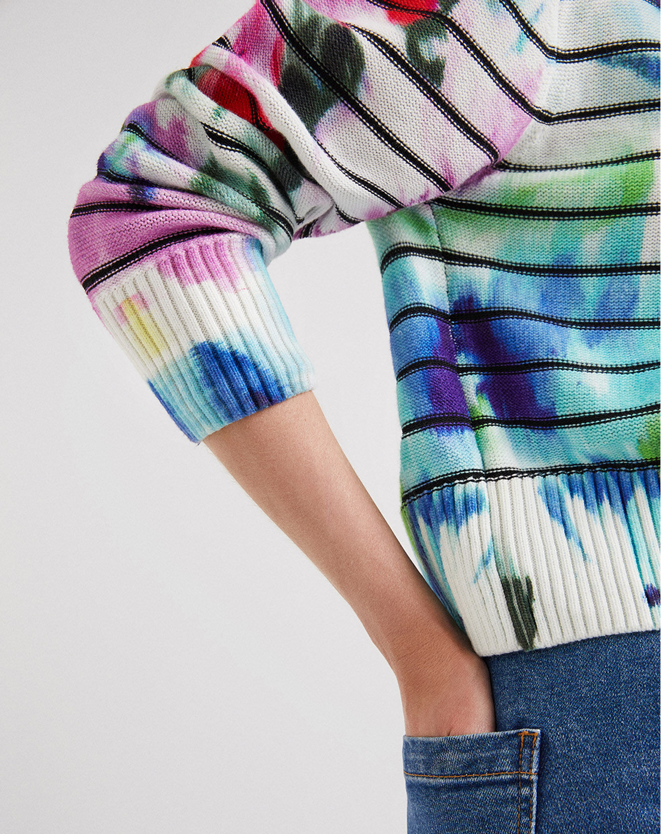 Desigual Pullover Aliyah multicolore