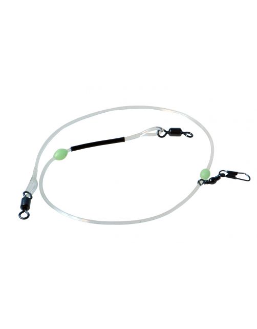Albatros Shockleader 1.5mm - Onderlijnen - 30 cm 2 stuks Dikte 1.5mm