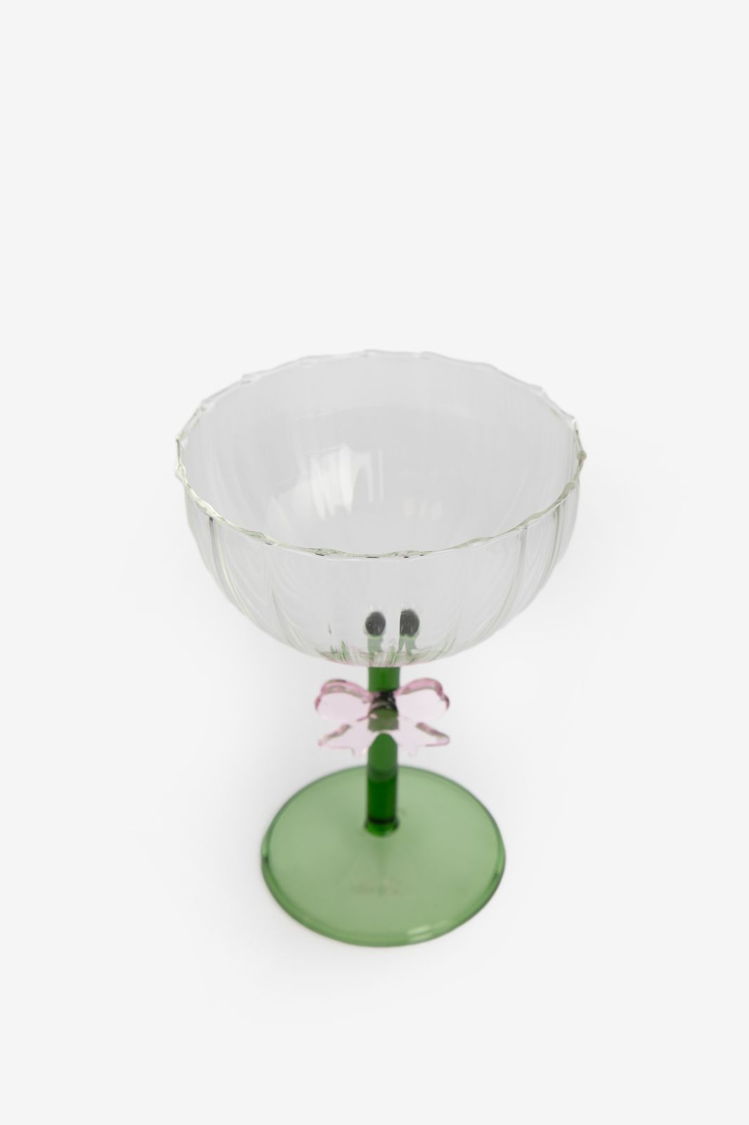 Champagneglazen met roze strikje