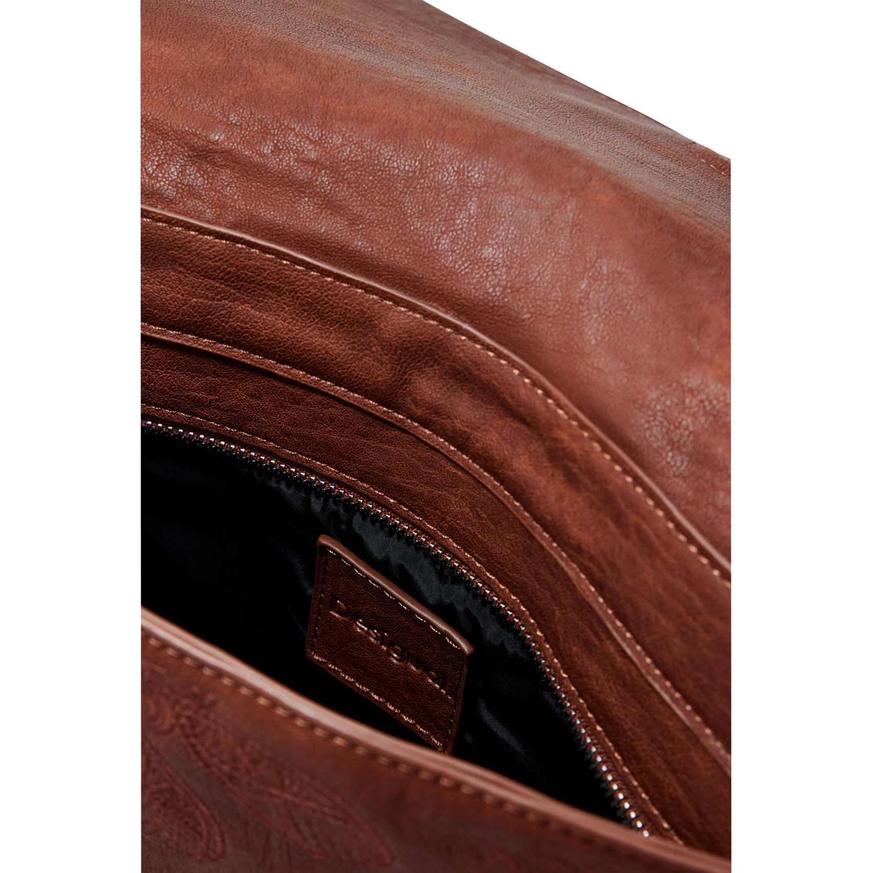 Sac effet cuir | Marron