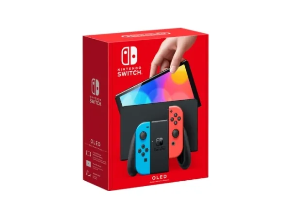 Nintendo Switch OLED, Nintendo Switch, NVIDIA Custom Tegra, Blå, Rød, Analog/digital, Hjemknap, Afbryderknap, Knapper