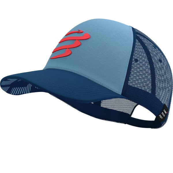 Casquette trail COMPRESSPORT TRUCKER CAP DENIM/POISEIDON