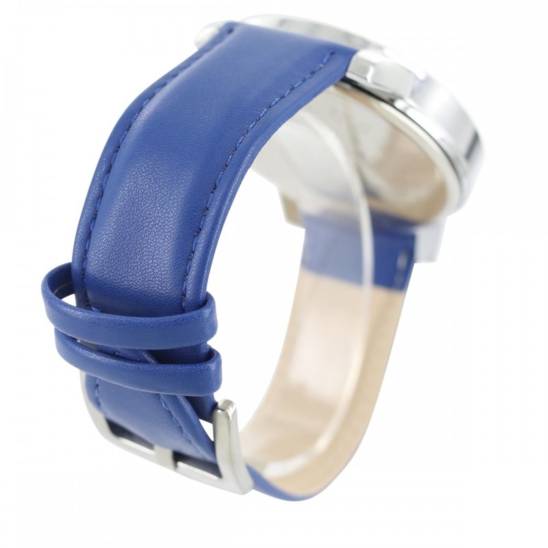 Montre Homme GIORGIO bracelet Cuir Bleu