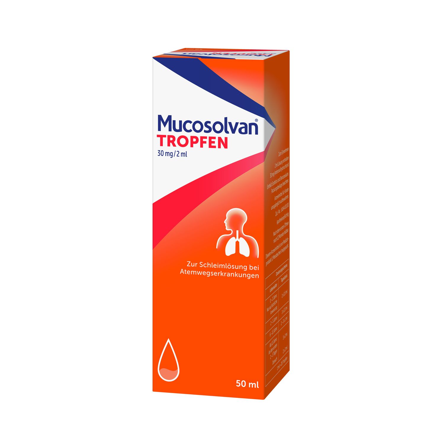 MUCOSOLVAN Hustenlöser Tropfen, Schleimlöser bei Husten