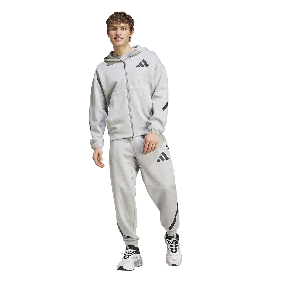 ADIDAS SPORTSWEAR<br>Moletom com zíper ZNE