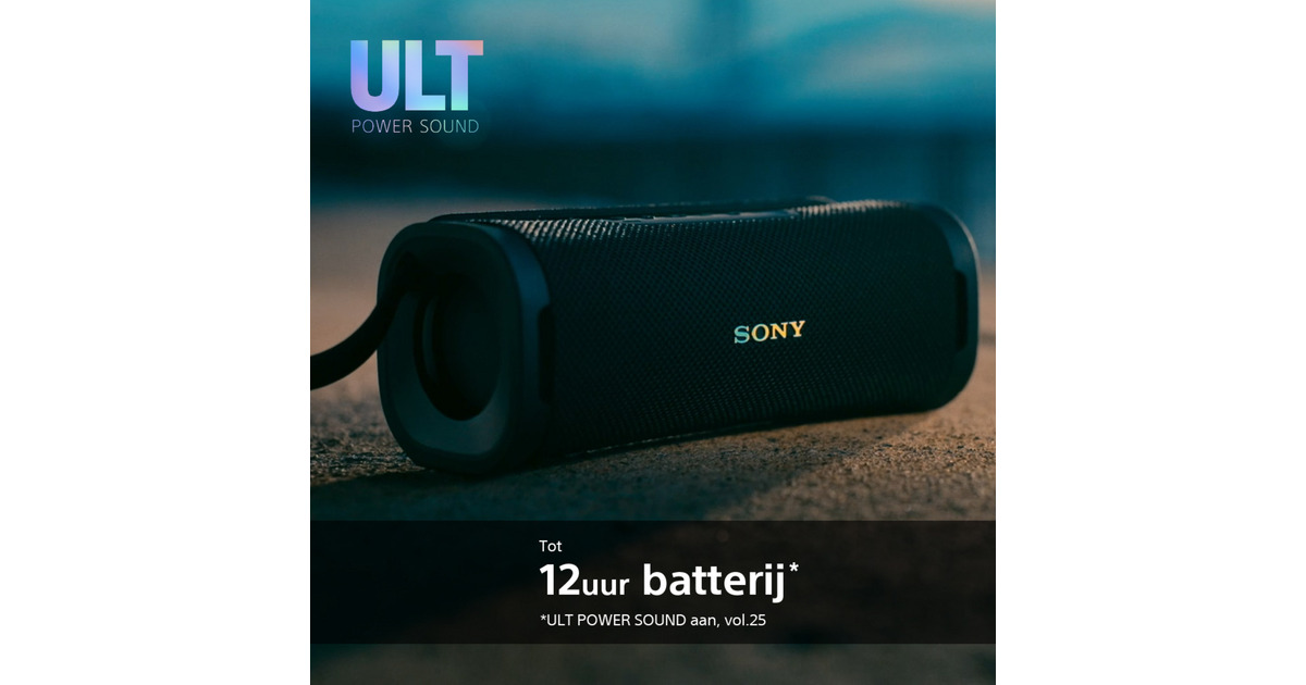 SonyULT FIELD 1 draadloze draagbare speaker luidspreker  (Groengrijs, Bluetooth 5.3)