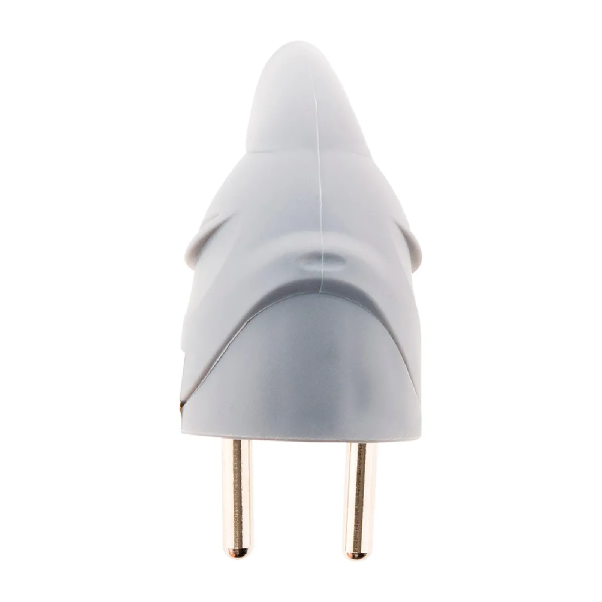 Zenitech Fiche mâle coudée 16A 2P+T - Lot de 10 - Gris