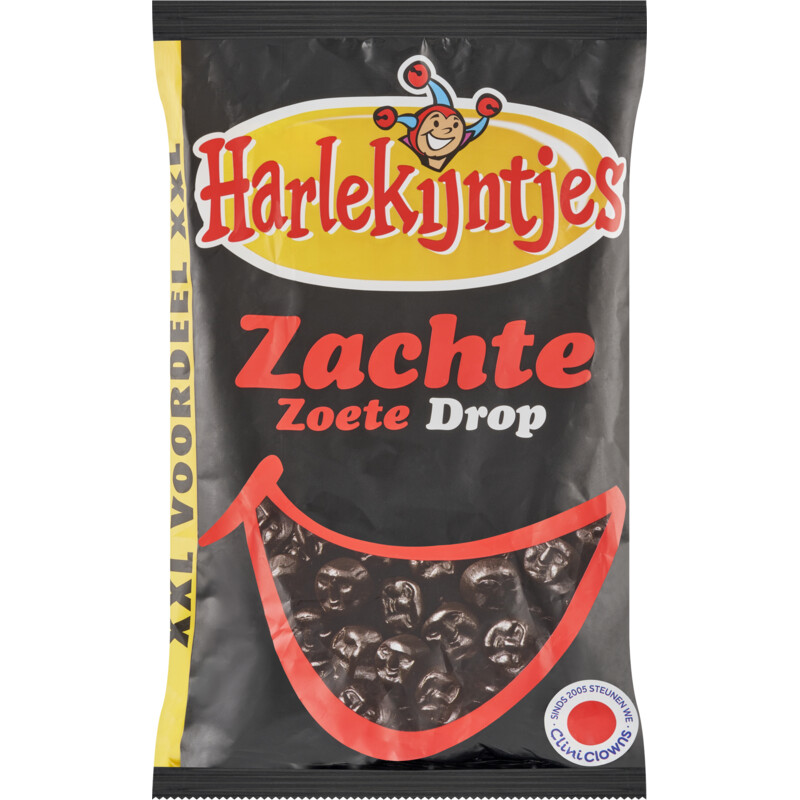 Harlekijntjes Zachte zoete drop