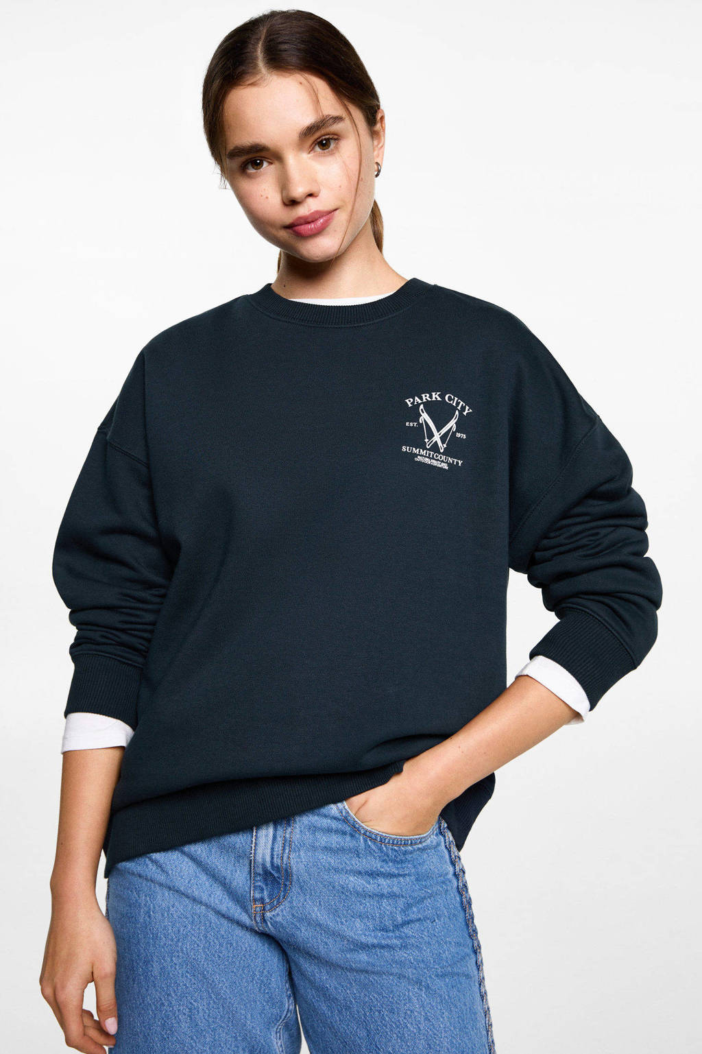 MANGO TEEN sweater marine
