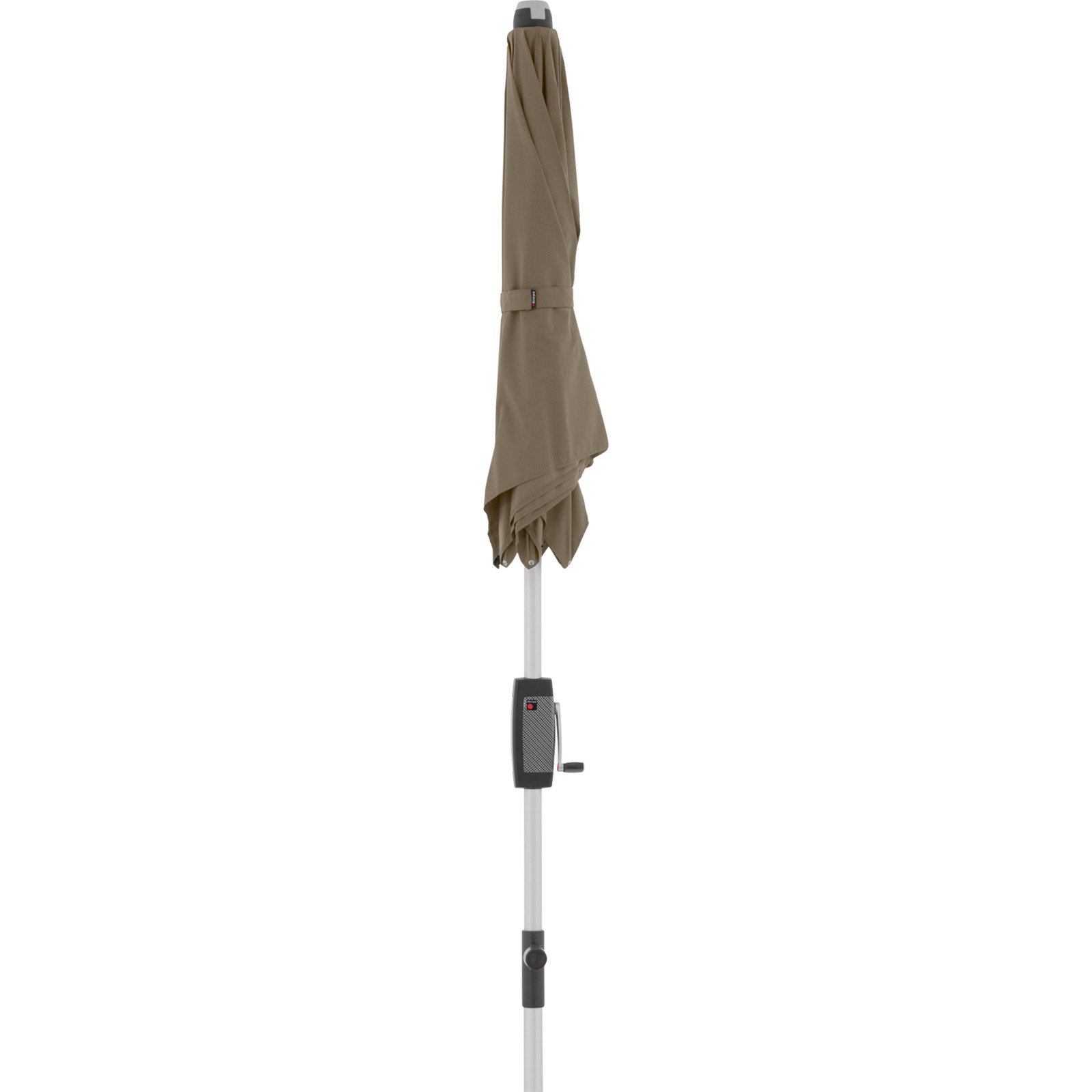 Sonnenschirm Knirps 206 cm taupe