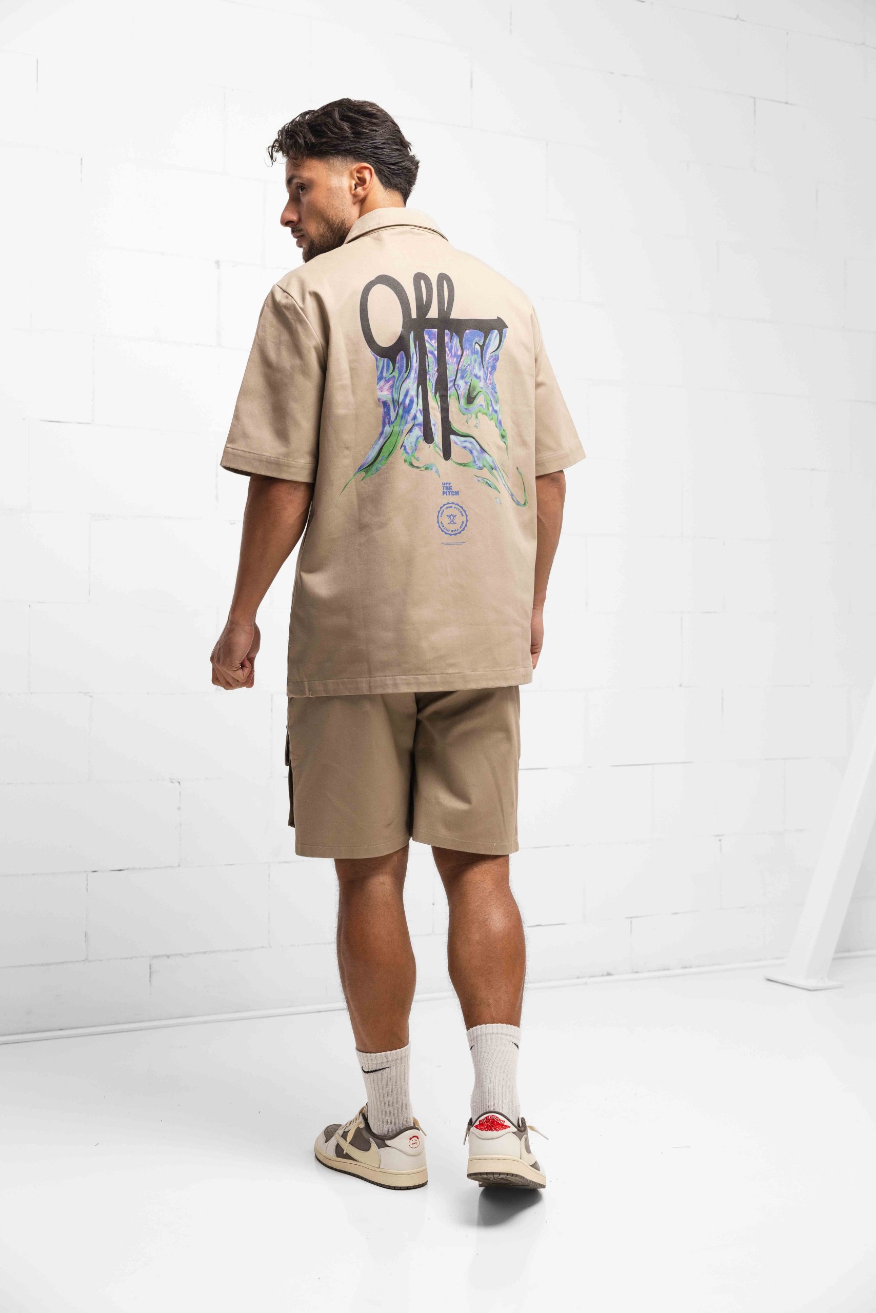 Off The Pitch Ignite Shirt Heren Bruin