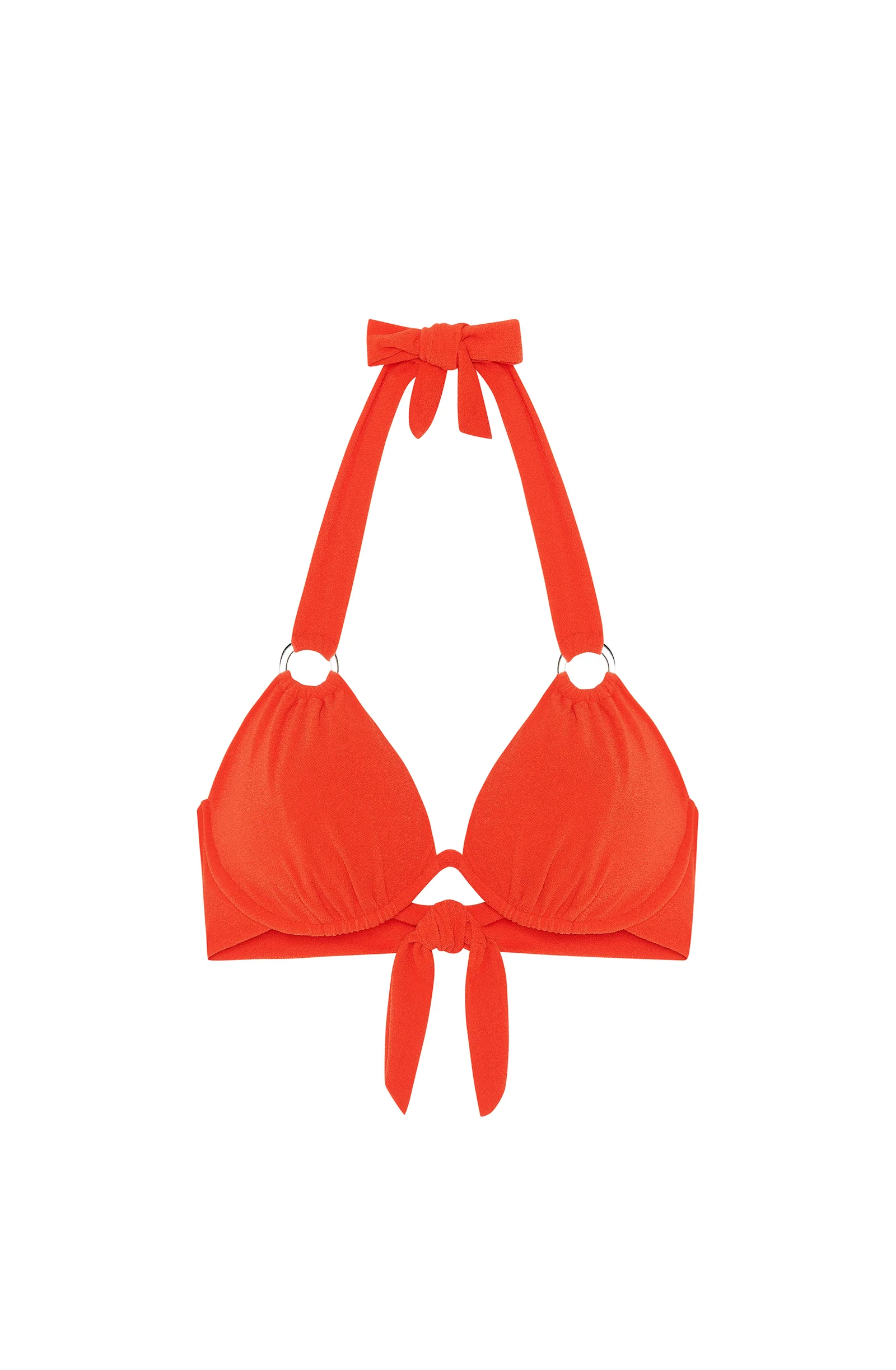 mayara Haut de maillot mono-armature en éponge orange Orange