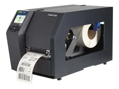 Printronix T8204 - Etiketprinter - direkte termisk/termisk overførsel - Rulle (10,4 cm) - 203 dpi - op til 305 mm/sek. - USB, LAN, seriel
