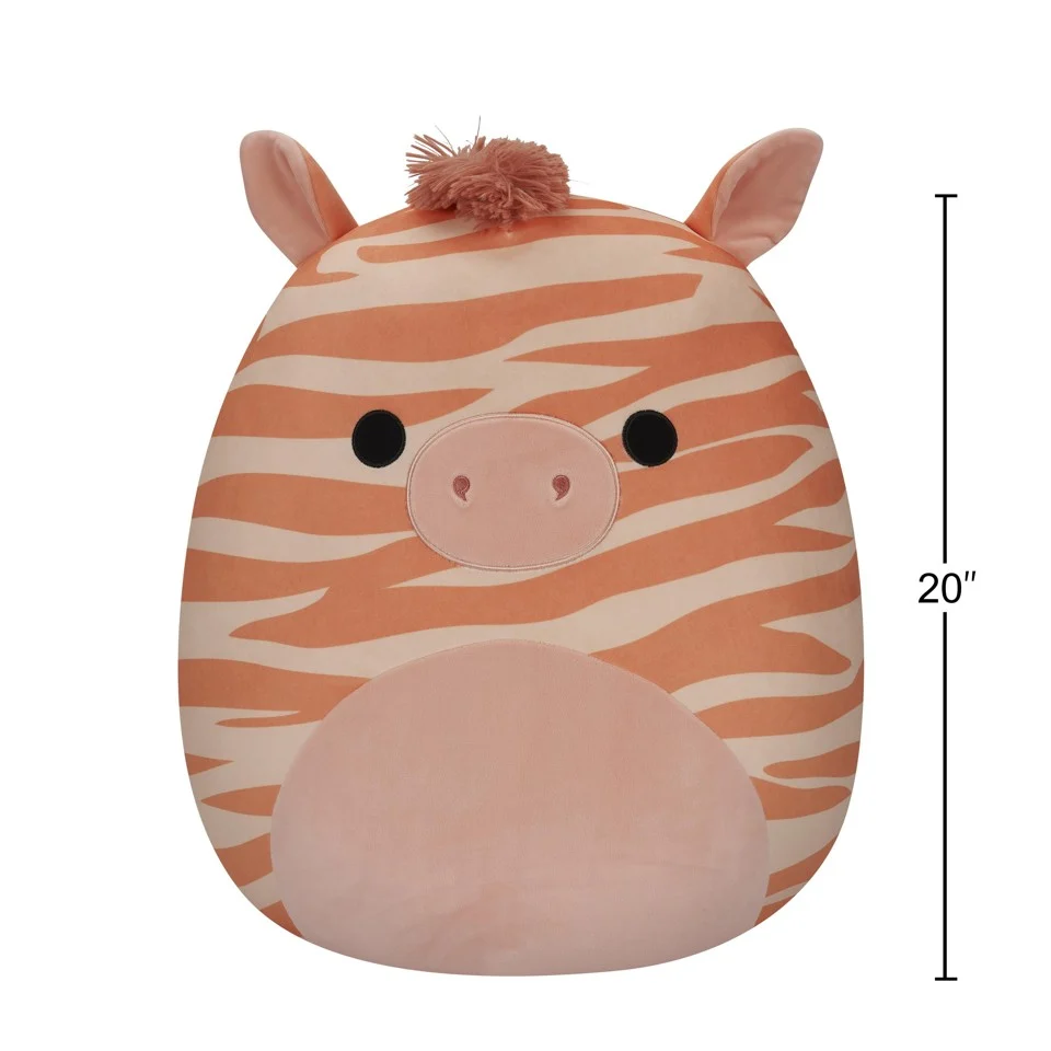 Squishmallows - 50 cm P18 Plys - Josue Zebra