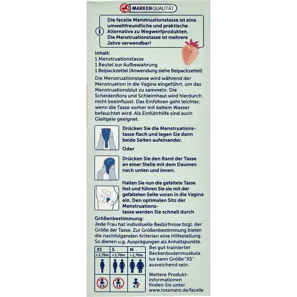 Menstruationstasse Gr. S