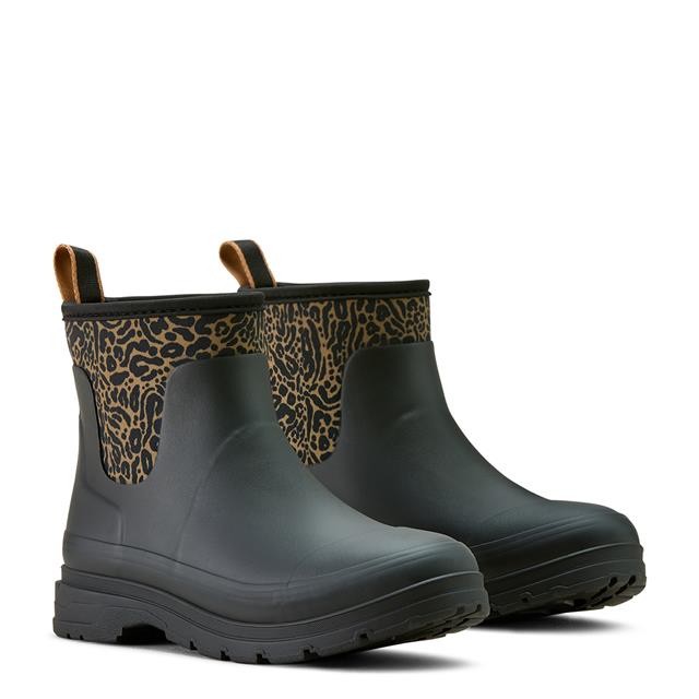 Regenlaarzen Ariat Kelmarsh Shortie Zwart-bruin