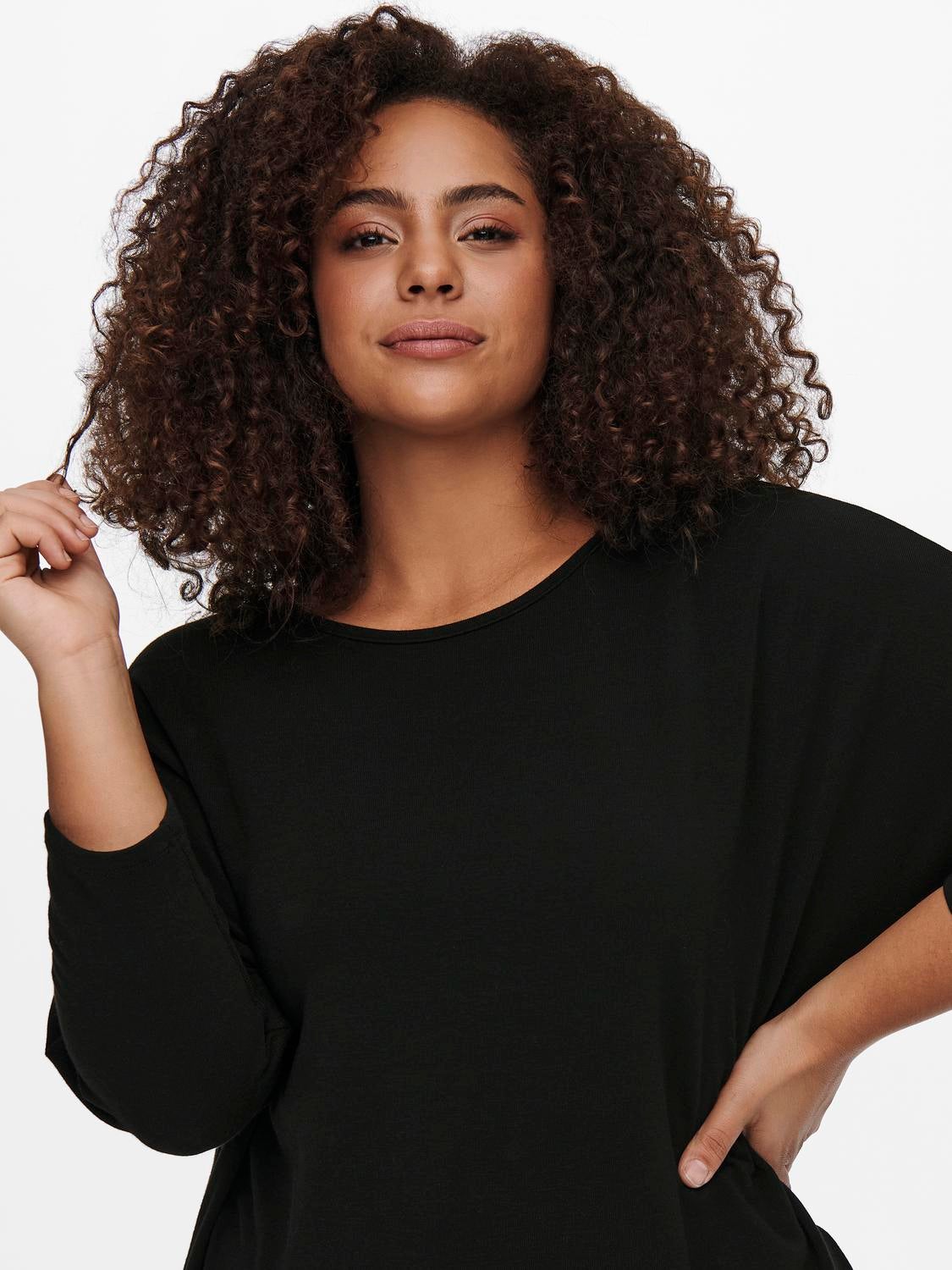 CARLAMOUR Top Black
