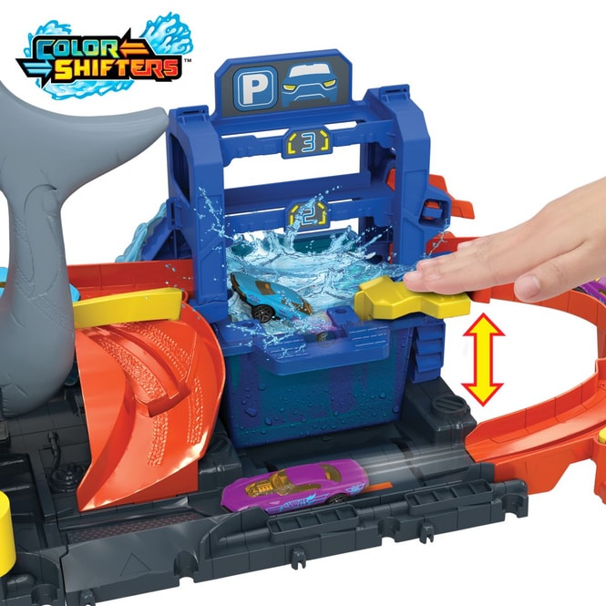 Hot Wheels - Ultimative Hai-Autowaschanlage