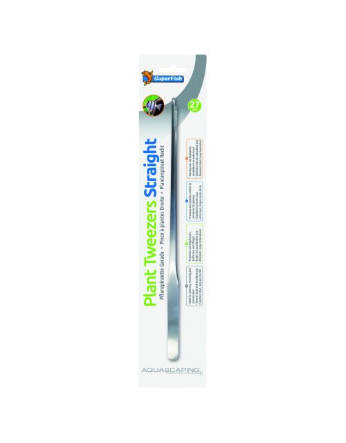 Superfish Rvs Plantenpincet Recht - Aquarium Toebehoren