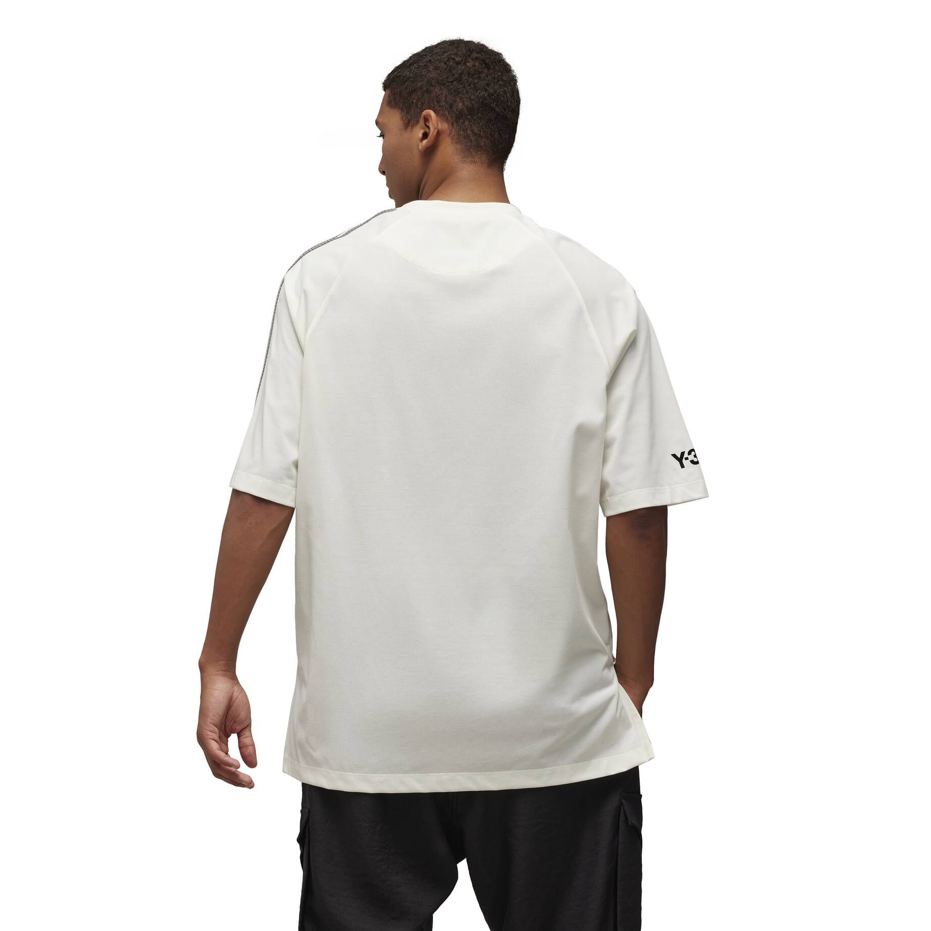 Y-3| T-Shirt 3 STRIPES Regular Fit
