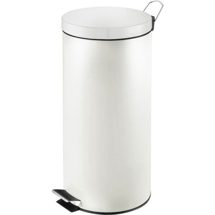 Vepa Bins Afvalbak Pedaalemmer Rond 30 Liter Wit (VB222230W)