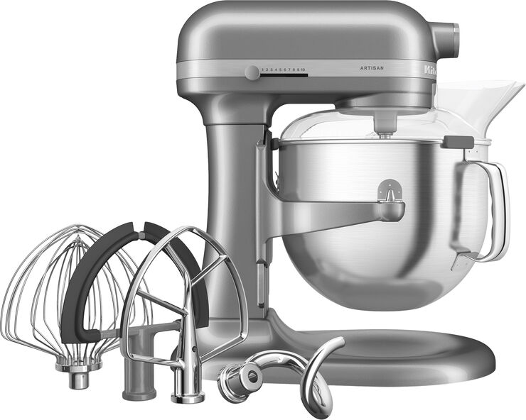 KitchenAid Artisan røremaskine, 6,6 l Medalion silver