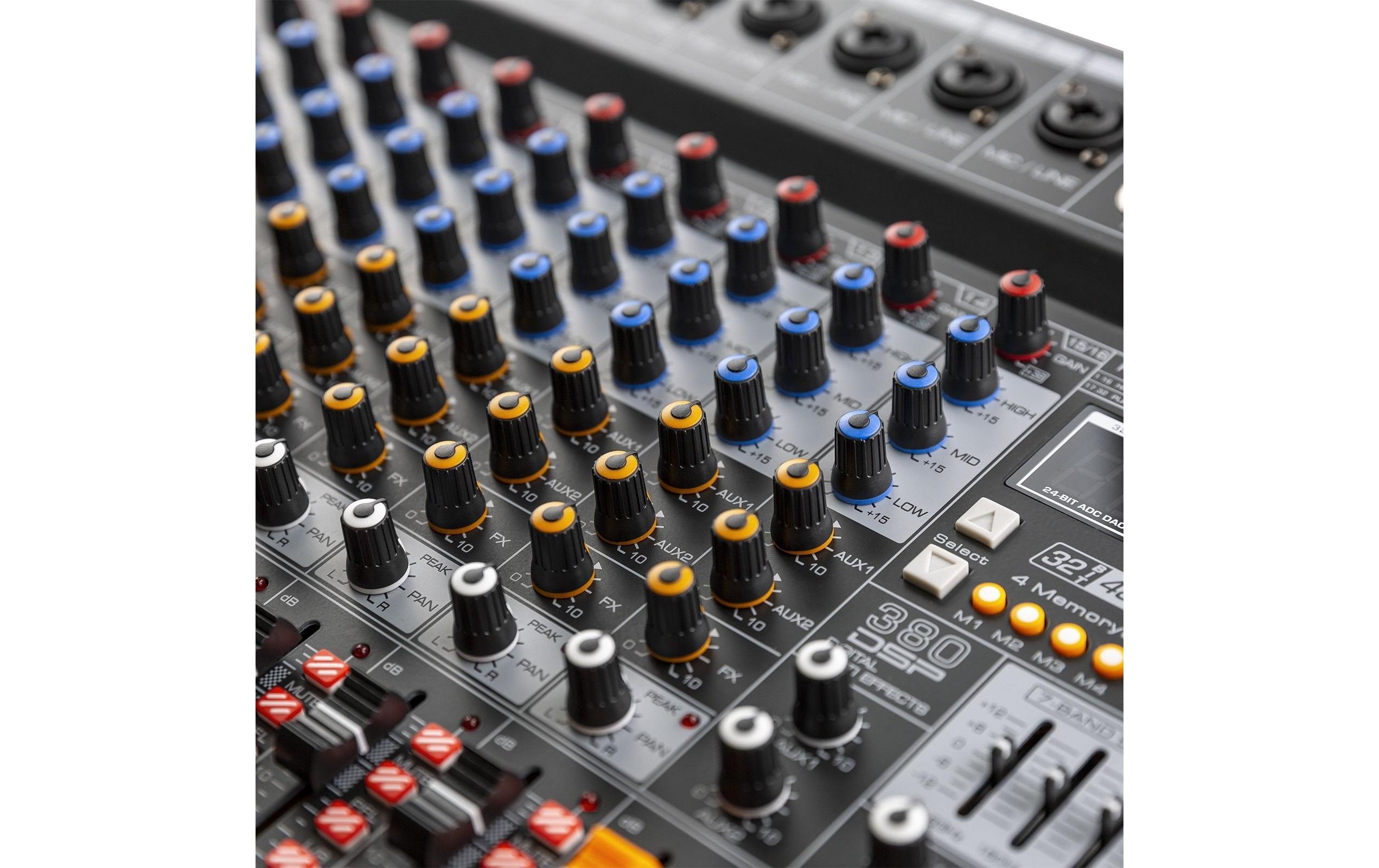 Mischpult PDM-T1604<br>Bühnenmischer mit einem 32-Bit-DSP-Effektprozessor