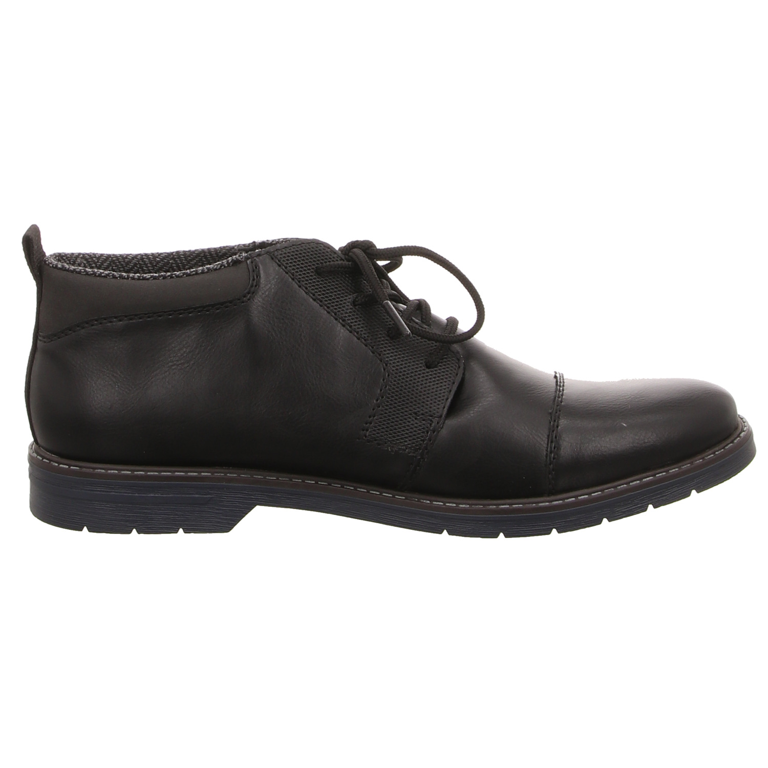 Rieker Schnürhalbschuh schwarz
