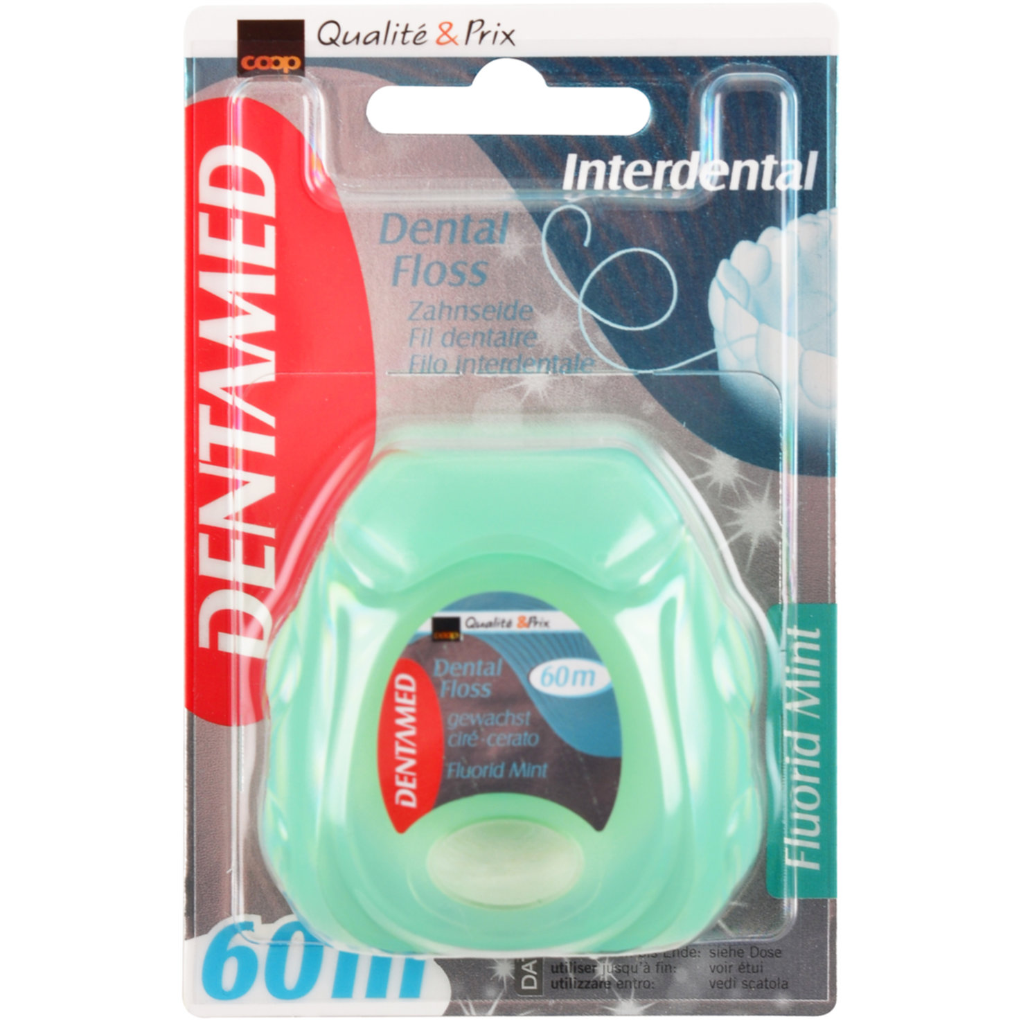 Dentamed Dental Floss Fluor Mint 60m
