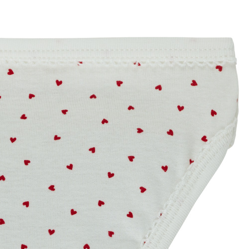 Petit Bateau - A00FP X3 - Blanc / Rouge