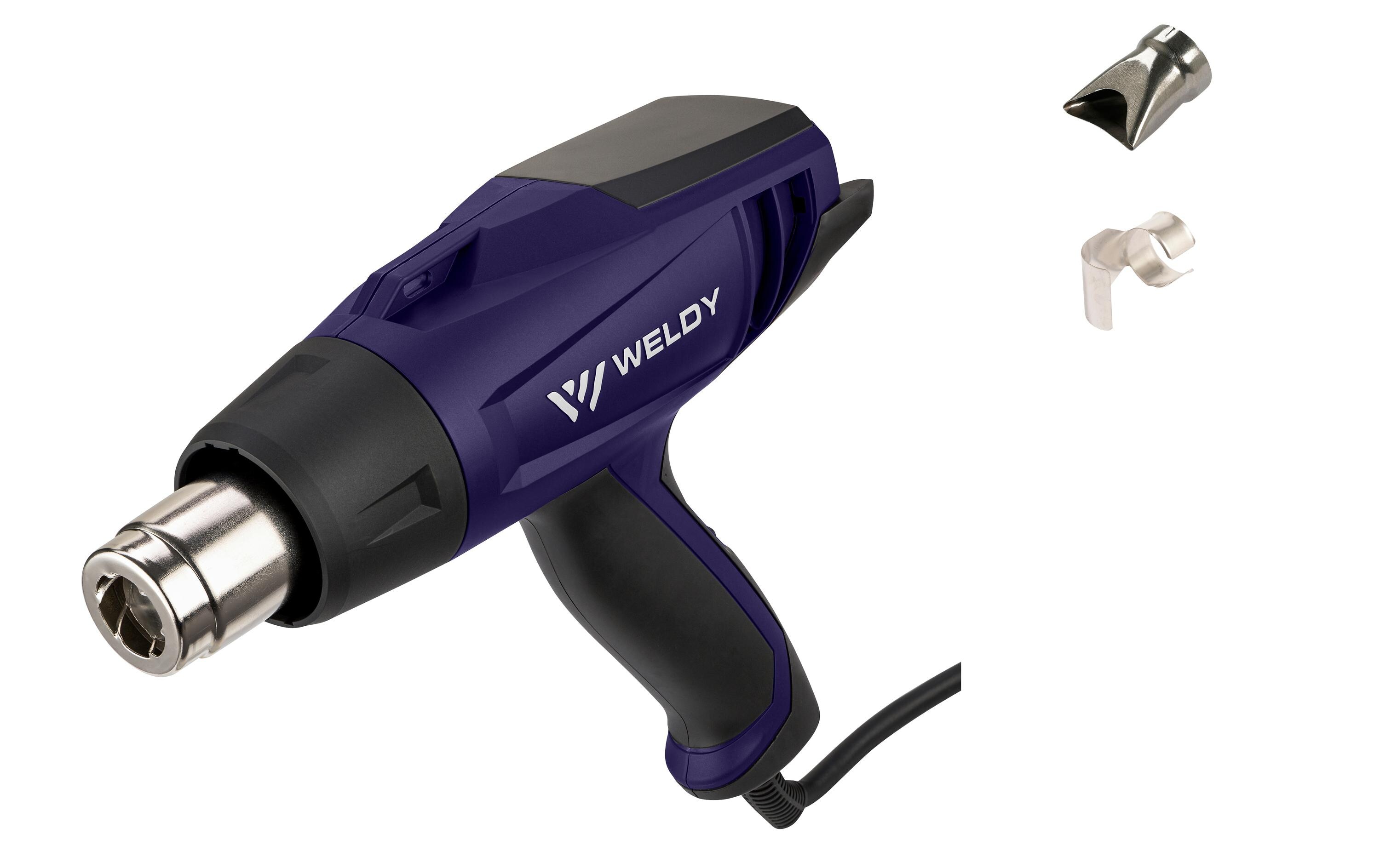 Heissluftgebläse HG 330-B Universal SetKompaktes Heissluftgebläse von Weldy