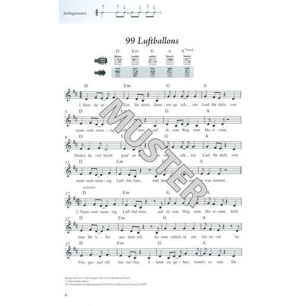 Schott Schlagerbuch Git/Uku XXL