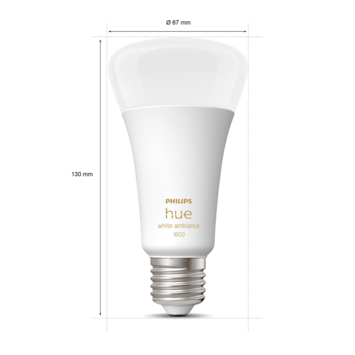 Philips Hue peer E27 1600 lumen White ambiance
