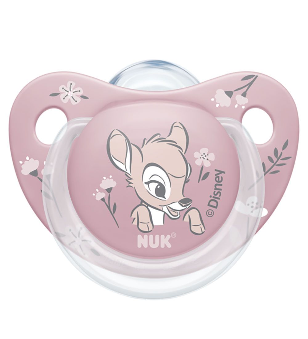 Nuk Schnuller - 2er-Pack - Silikon - Bambi