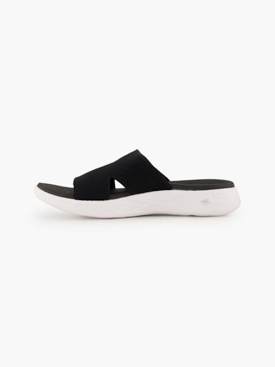 Skechers Slide Schwarz