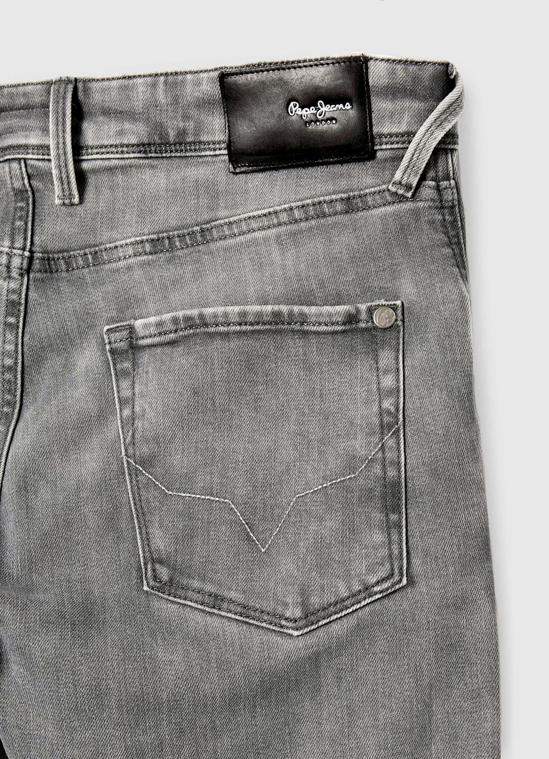 Calça jeans skinny de cintura baixa Jean Finsbury Fit - jeans