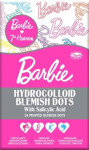 7TH HEAVEN Blemish Dots Barbie Printed, 24 Stück