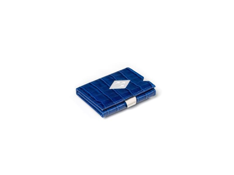 EXENTRI Portemonnaie Multiwallet Caiman Blue Brieftasche