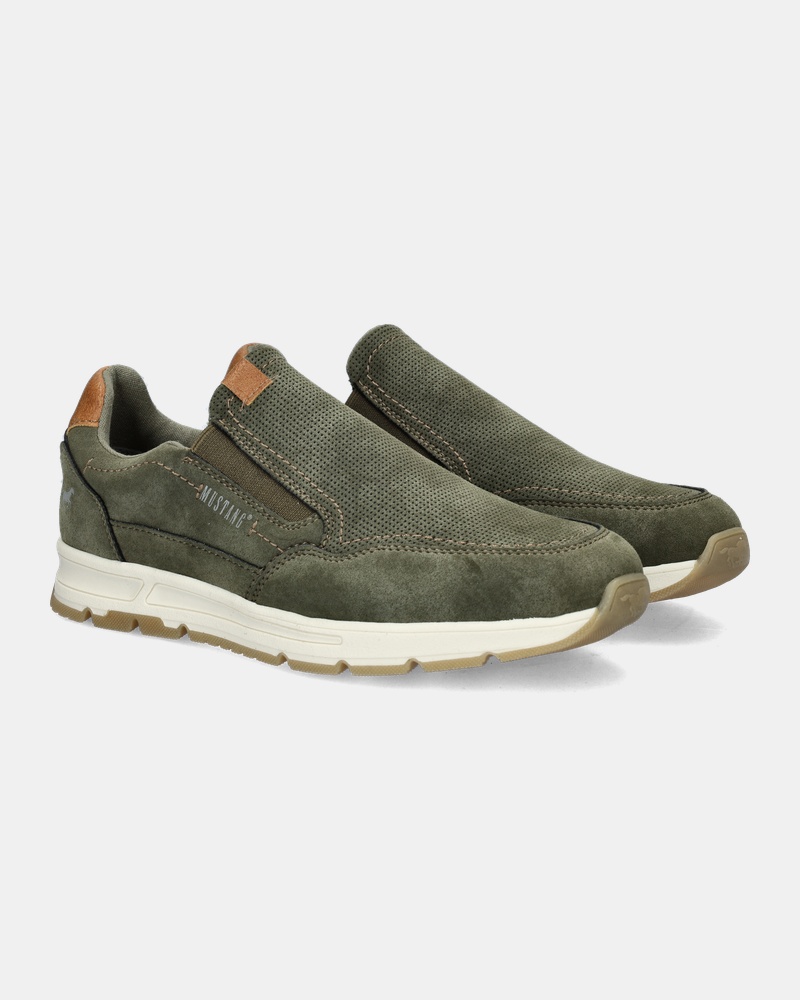 Mustang Instapschoenen  - groen